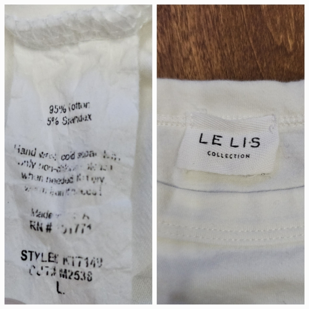 Le Lis rodeo crop top size L - Picture 4 of 12